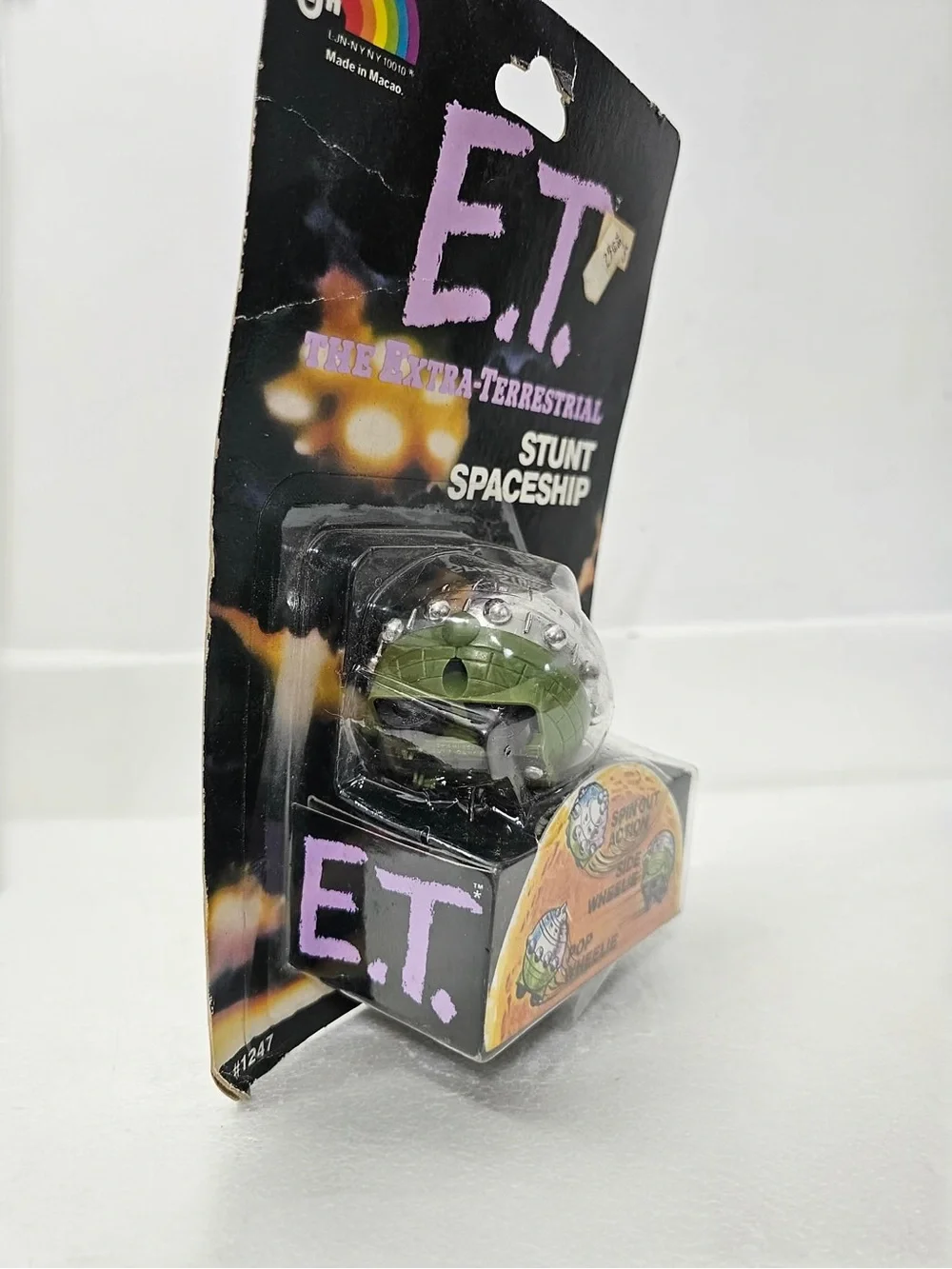 Vintage E.T. The Extra-Terrestrial Stunt Spaceship 1982 LJN